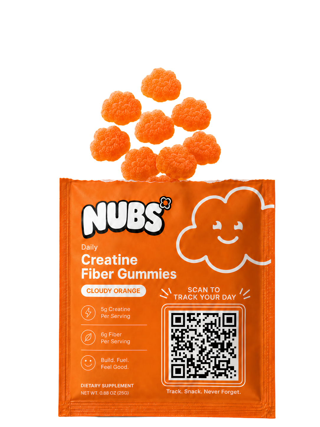 Nubs gummy pouch — what's inside